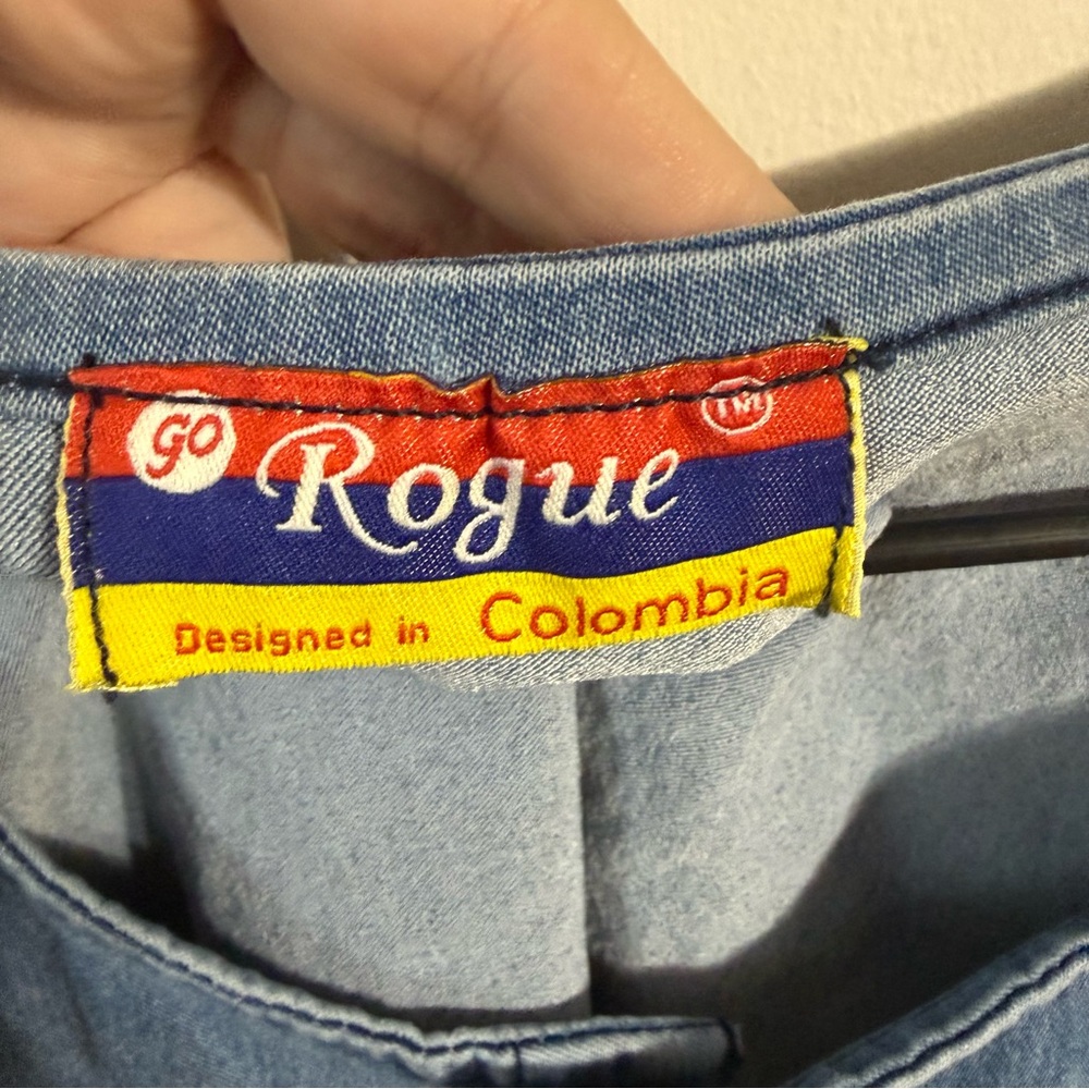 Rogue Light Blue Denim Top - Picture 3 of 5